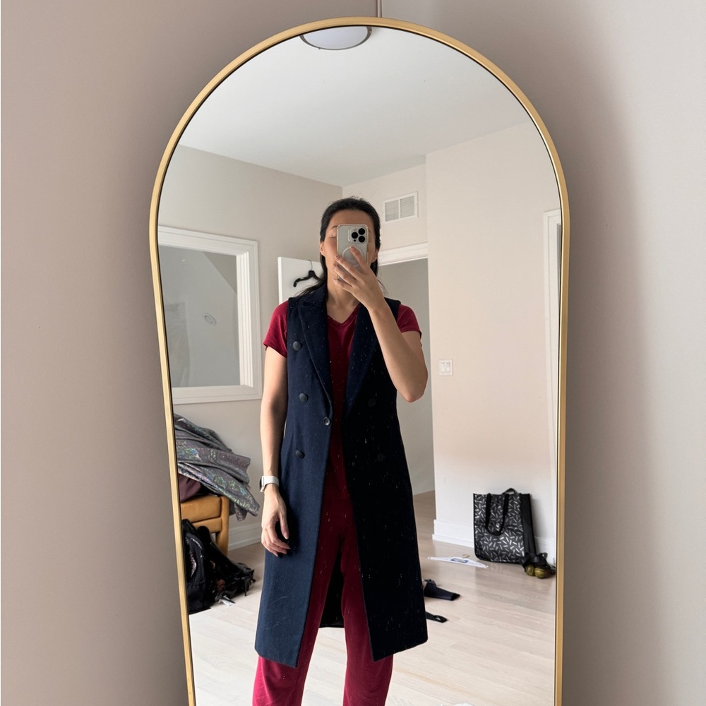 Rag & bone long vest size 6